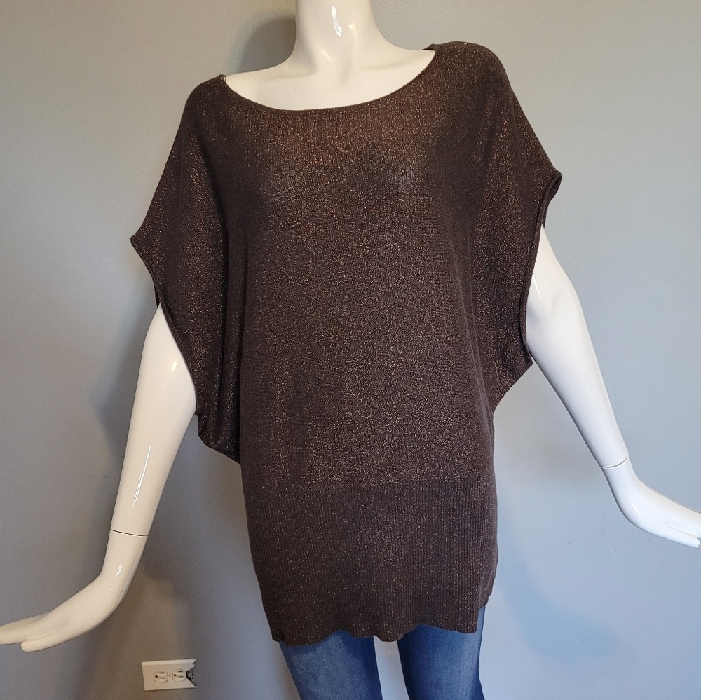 Anthropologie Shae Kimono Sleeve Sparkle Sweater, VGUC, Size M